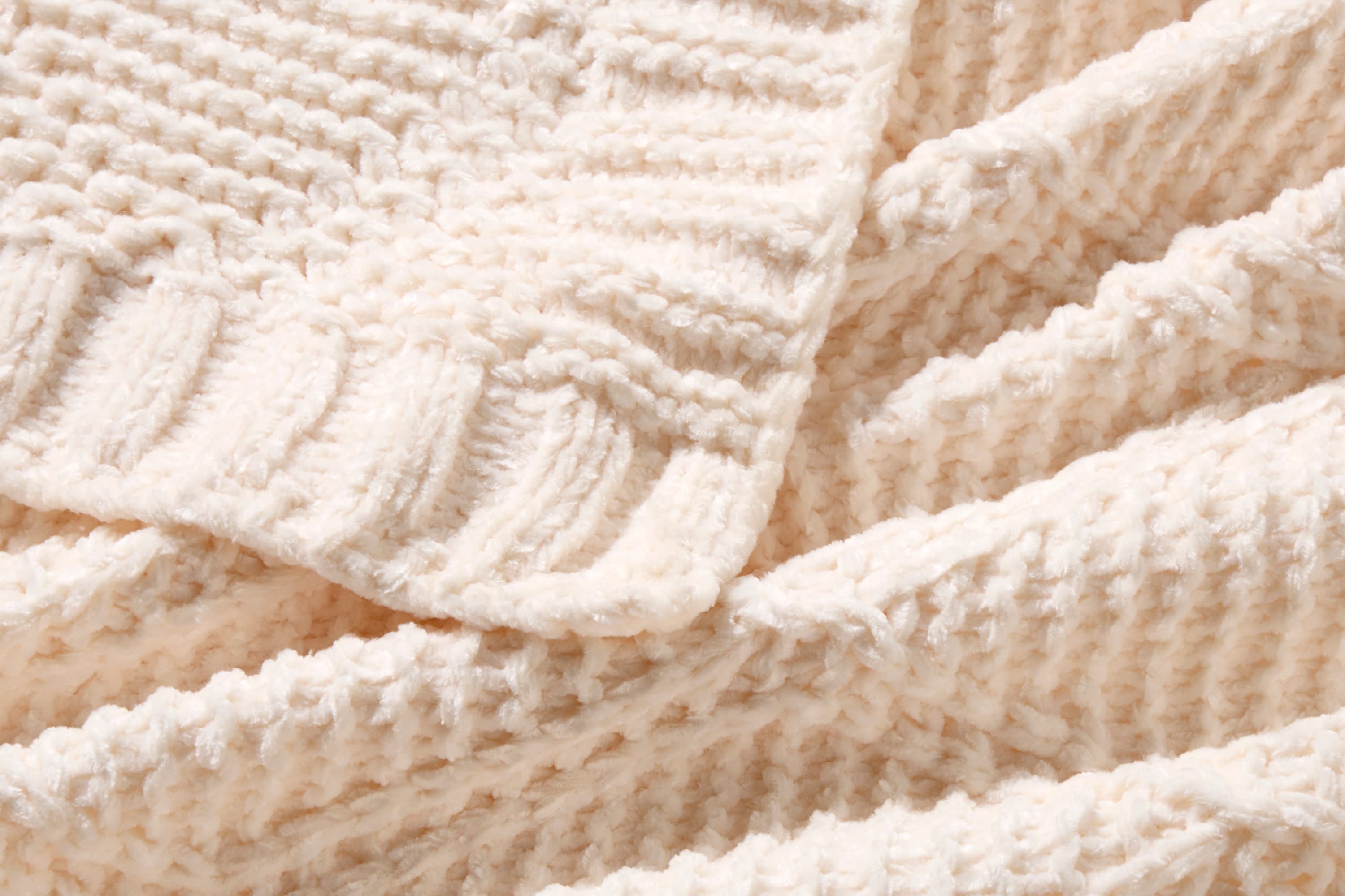 Diamond Chenille Throw Blanket