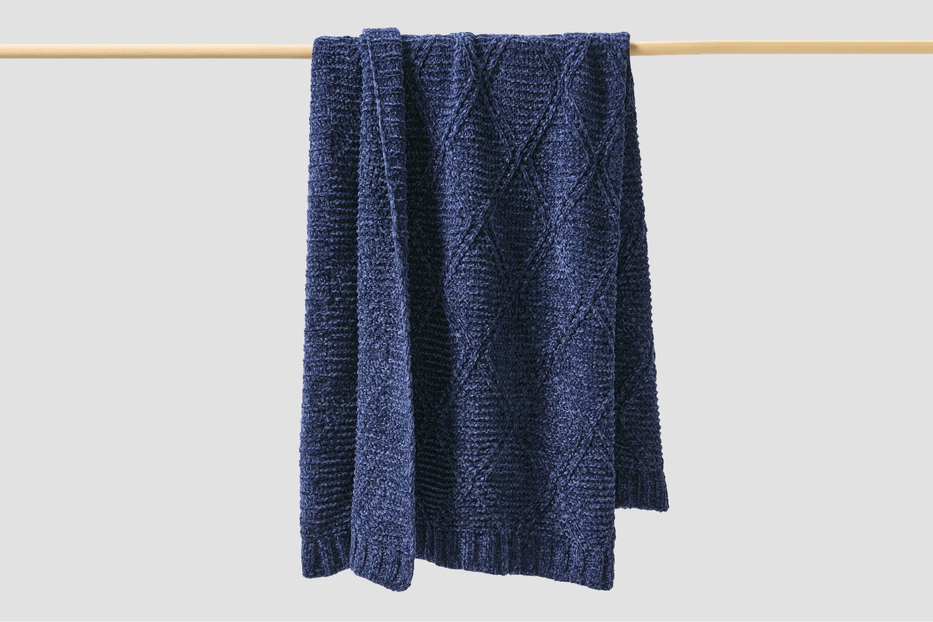 Diamond Chenille Throw Blanket