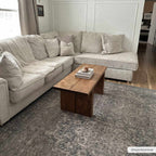 Greenpoint Dusty Blue Washable Rug