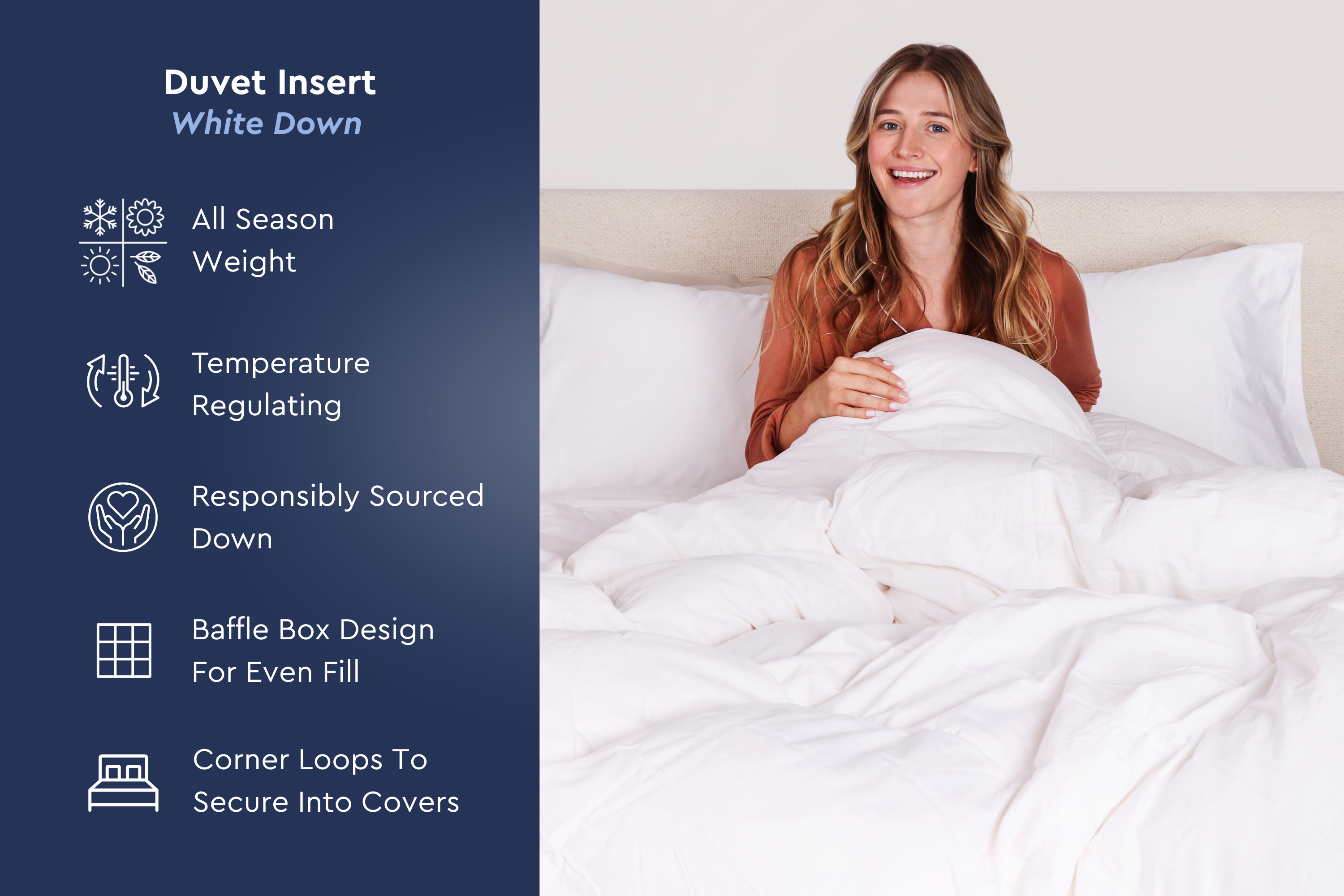 Cloud Fill Down Duvet Insert