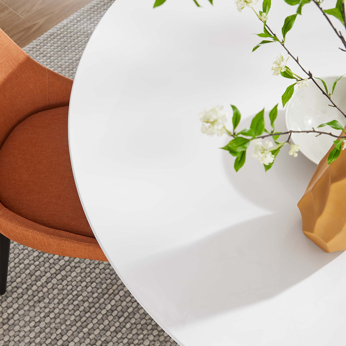 Lippa Round Wood Dining Table by Modway