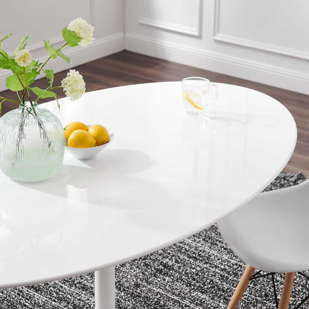 Lippa Oval Wood Dining Table by Modway
