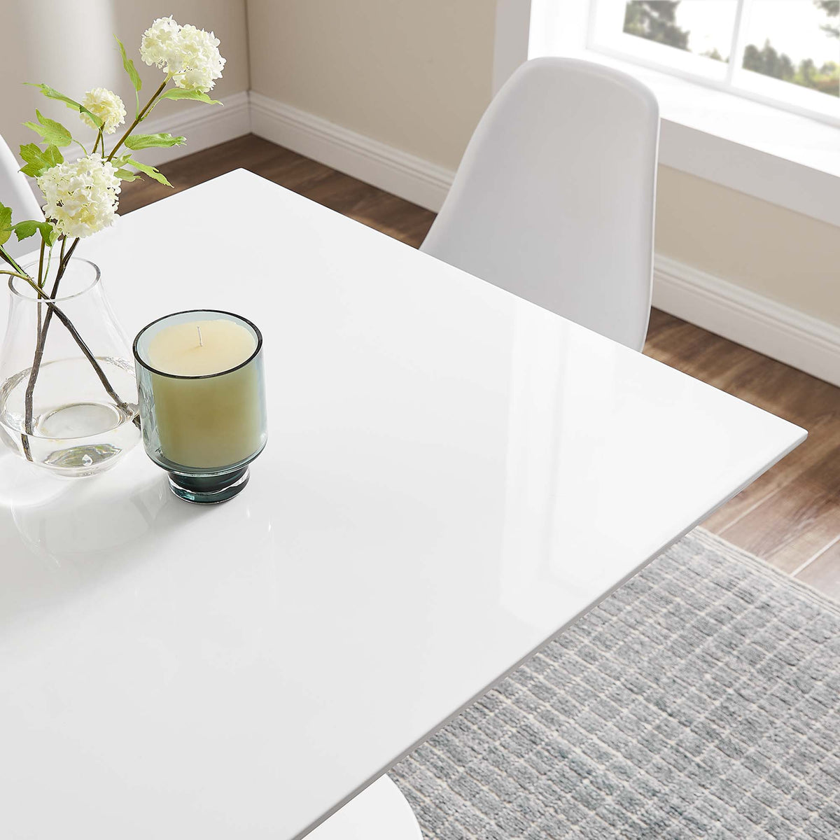 Lippa Square Wood Dining Table by Modway