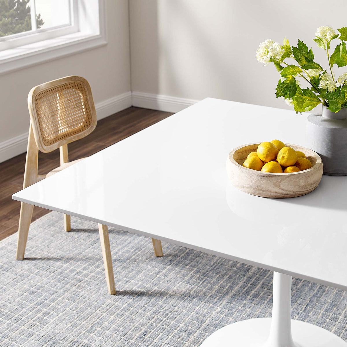 Lippa Square Wood Dining Table by Modway