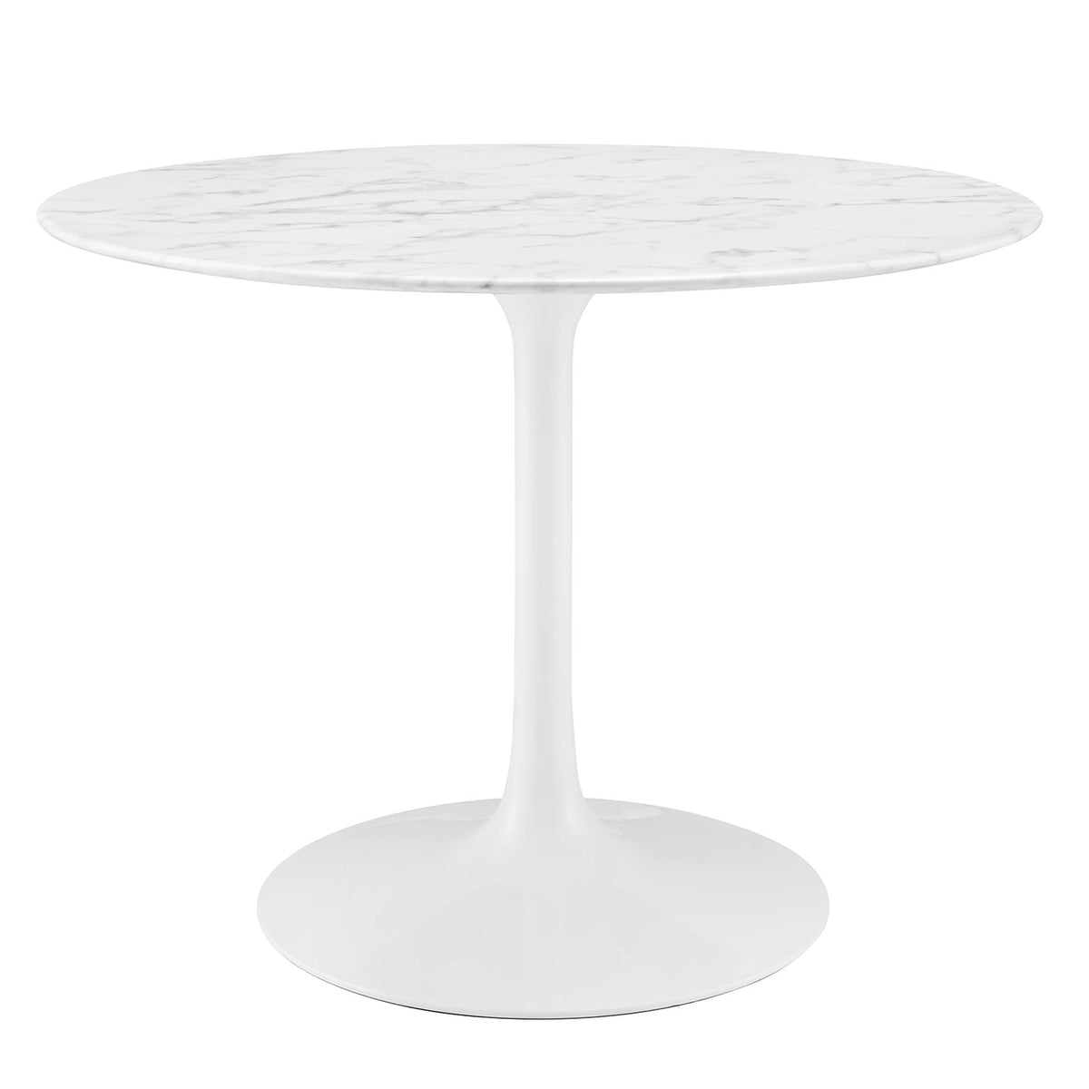 Lippa Round Faux Marble Dining Table by Modway