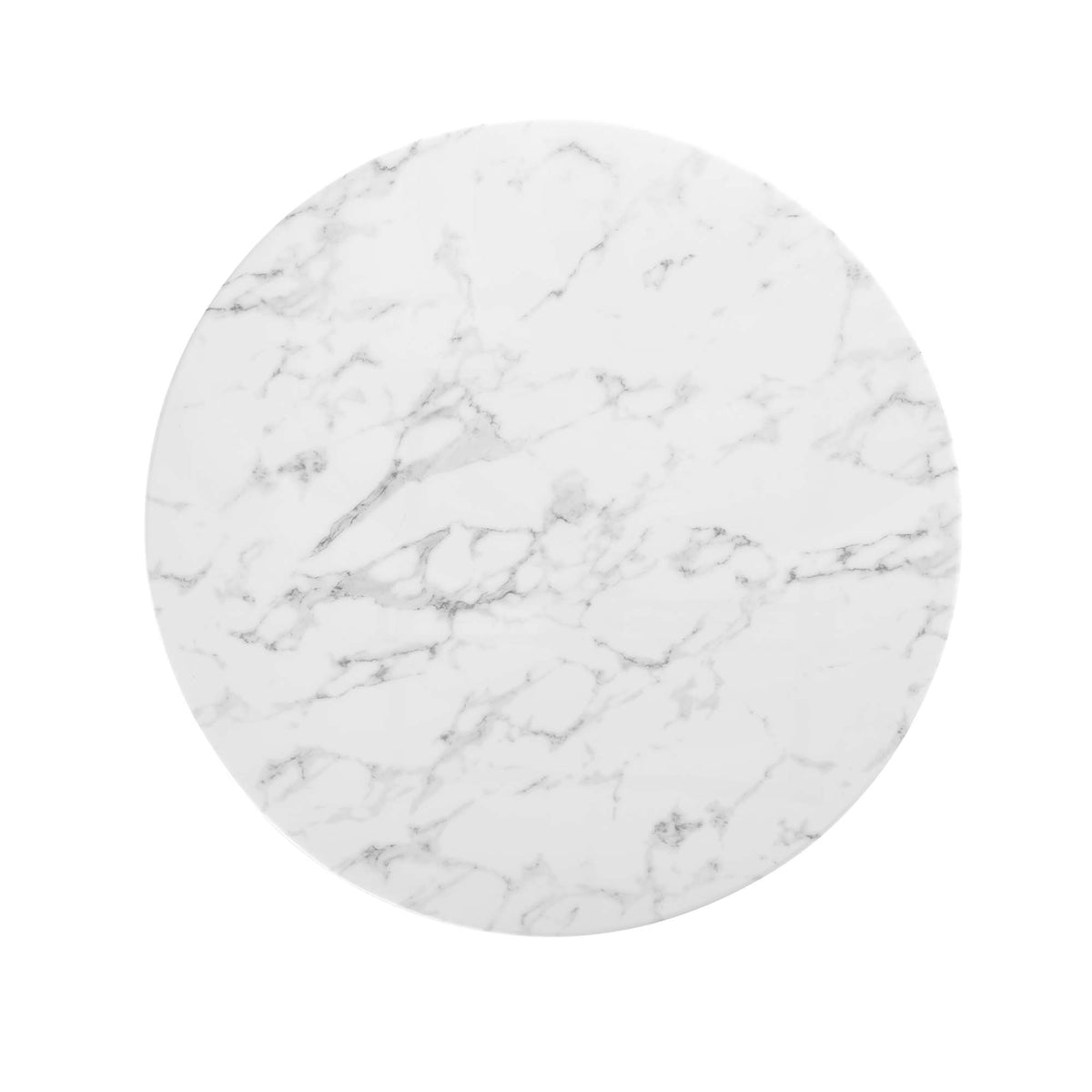 Lippa Round Faux Marble Dining Table by Modway