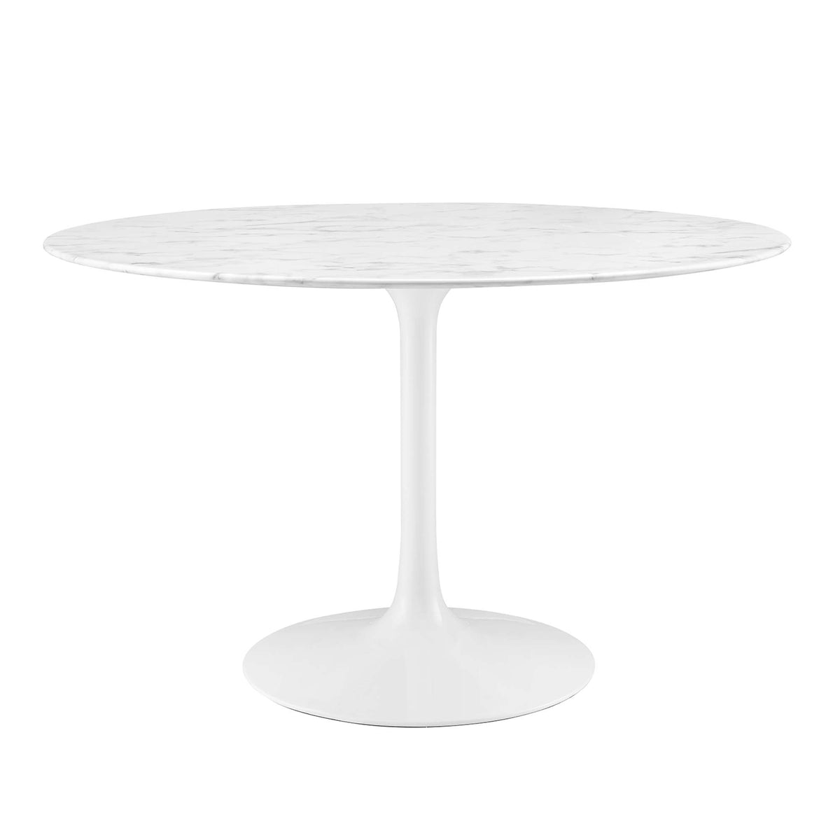 Lippa Round Faux Marble Dining Table by Modway