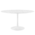 Lippa Round Faux Marble Dining Table by Modway