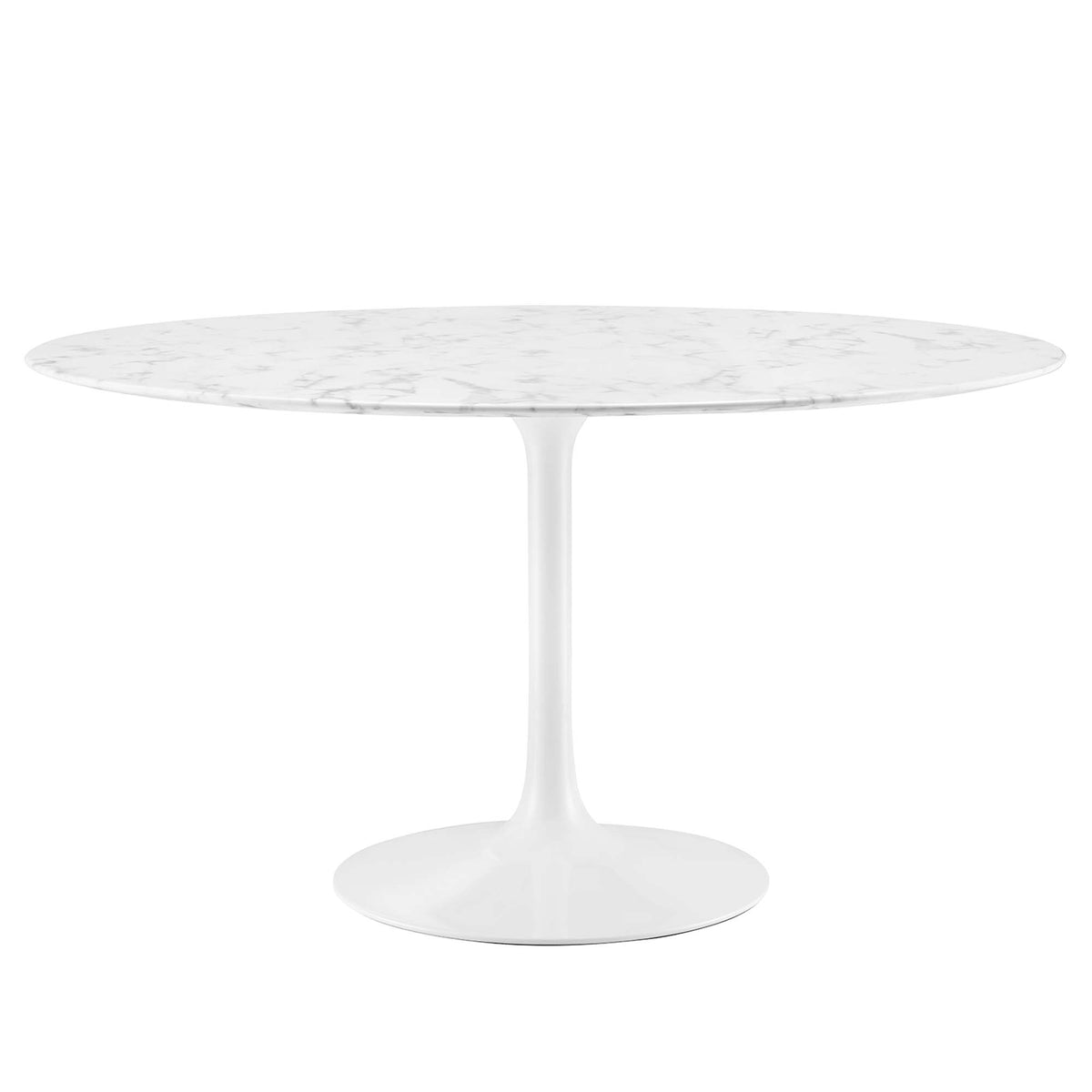 Lippa Round Faux Marble Dining Table by Modway