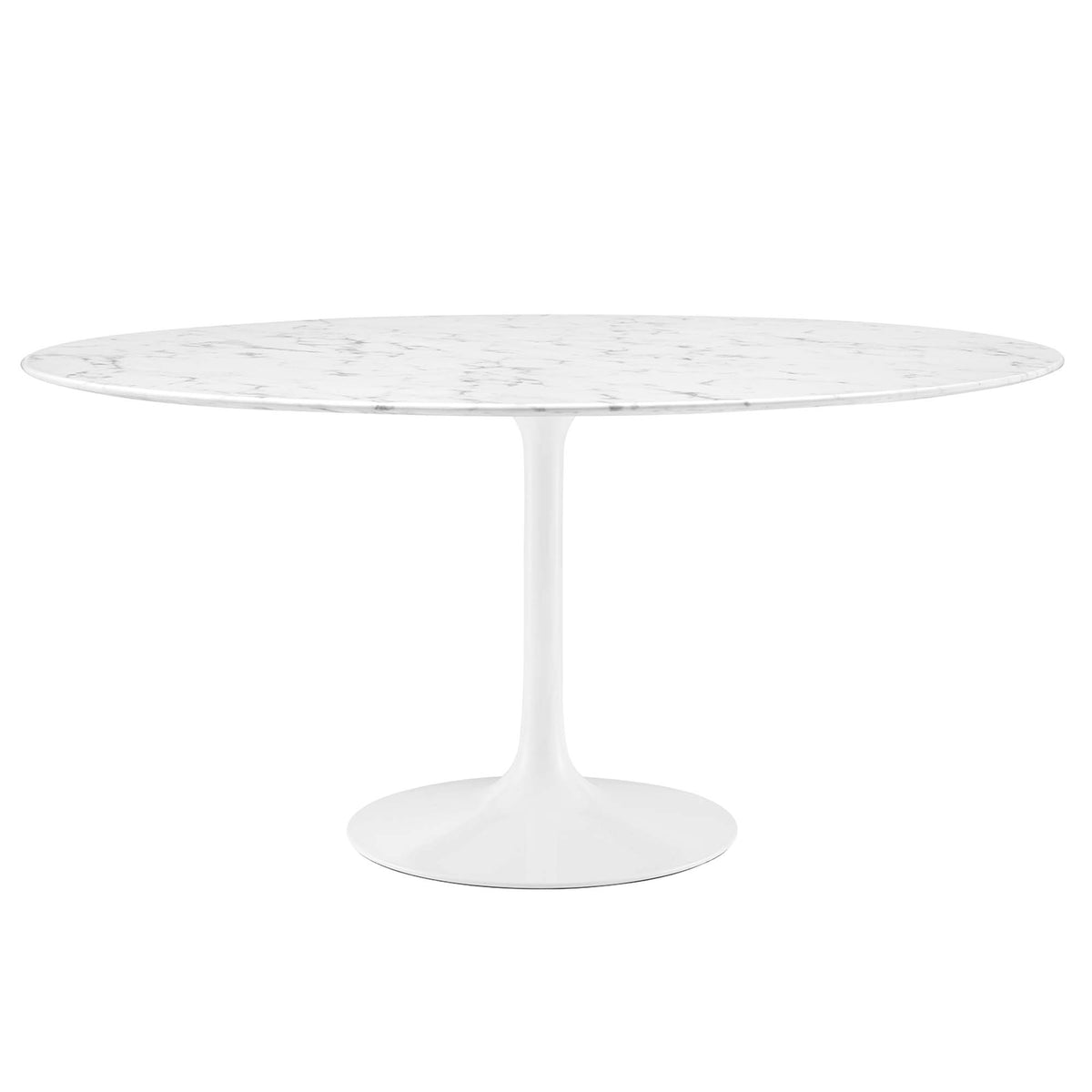 Lippa Round Faux Marble Dining Table by Modway