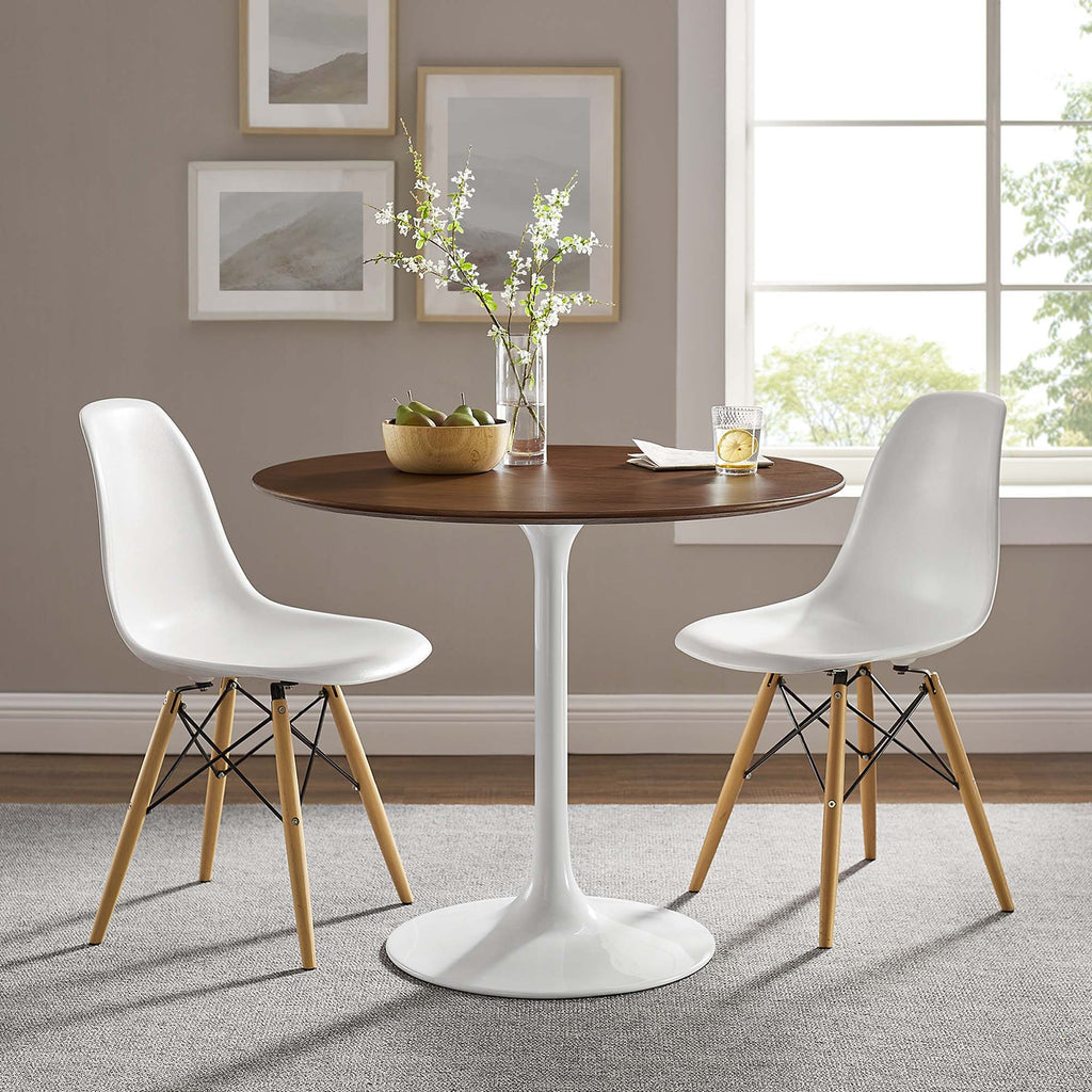 Lippa Round Wood Dining Table by Modway
