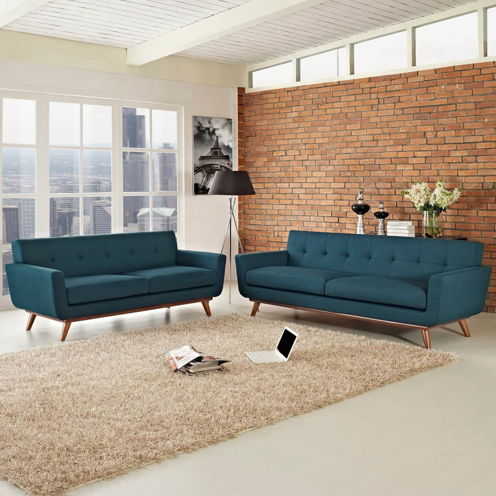 Engage Loveseat and Sofa Set of 2 by Modway