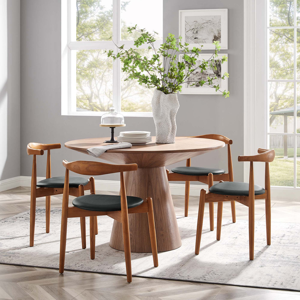 Stalwart Dining Side Chairs Set of 4 by Modway