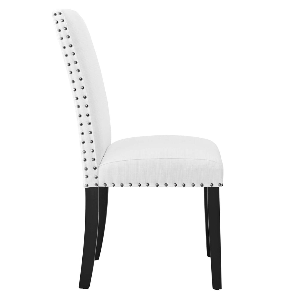 Parcel Dining Upholstered Fabric Side Chair by Modway