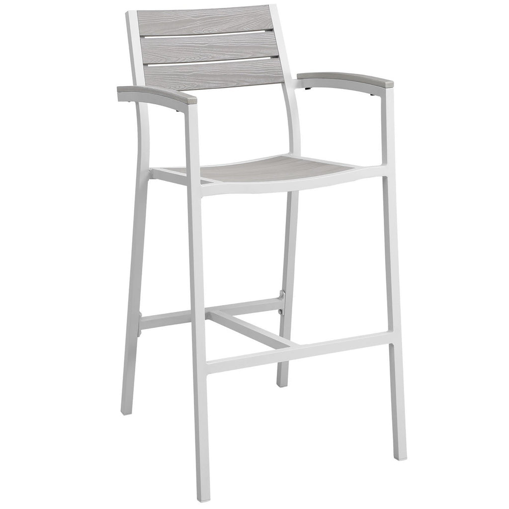 Maine 3 Piece Outdoor Patio Dining Set by Modway