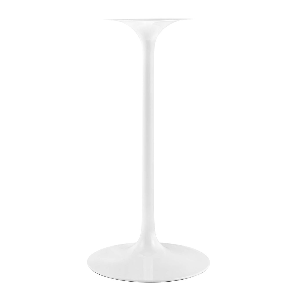 Lippa 28" Round Faux Marble Bar Table by Modway