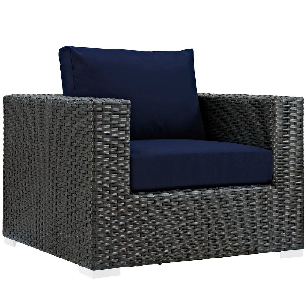 Sojourn Outdoor Patio Sunbrella® Armchair by Modway