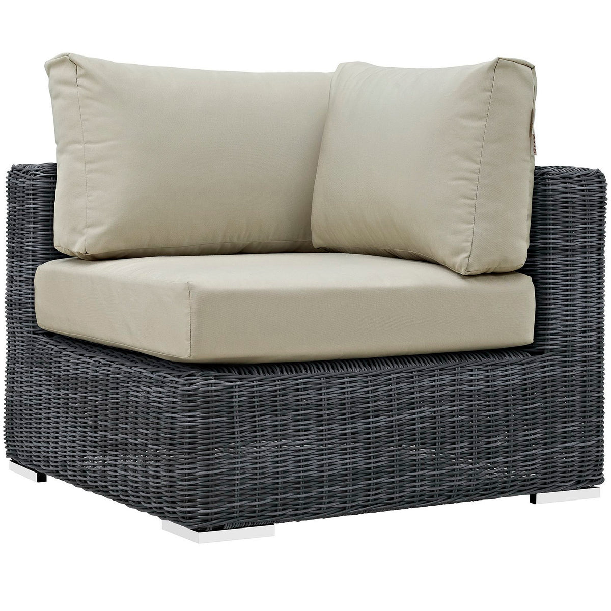 Summon Outdoor Patio Sunbrella® Corner by Modway