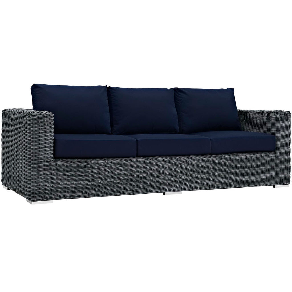 Summon Outdoor Patio Sunbrella® Sofa by Modway