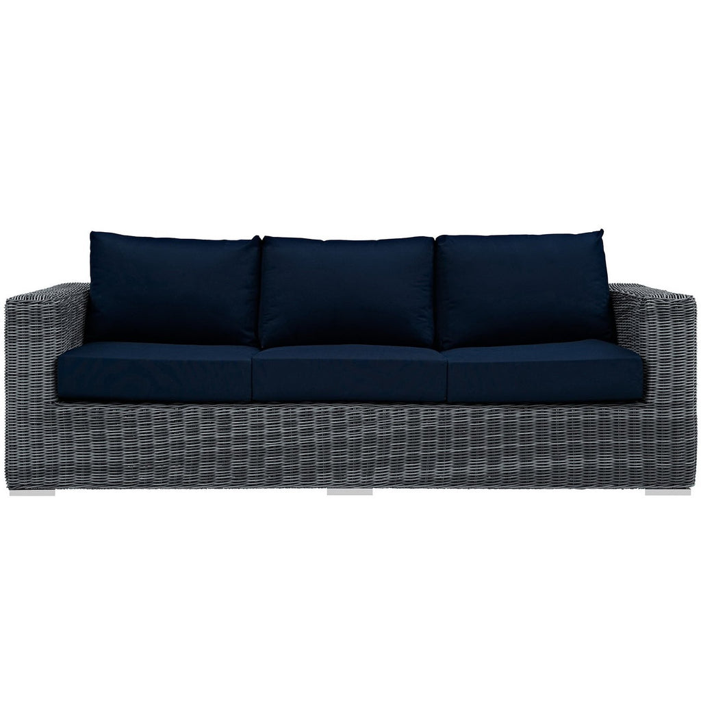 Summon Outdoor Patio Sunbrella® Sofa by Modway
