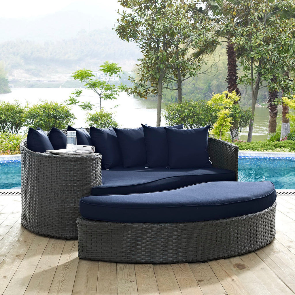 Sojourn Outdoor Patio Sunbrella® Daybed by Modway