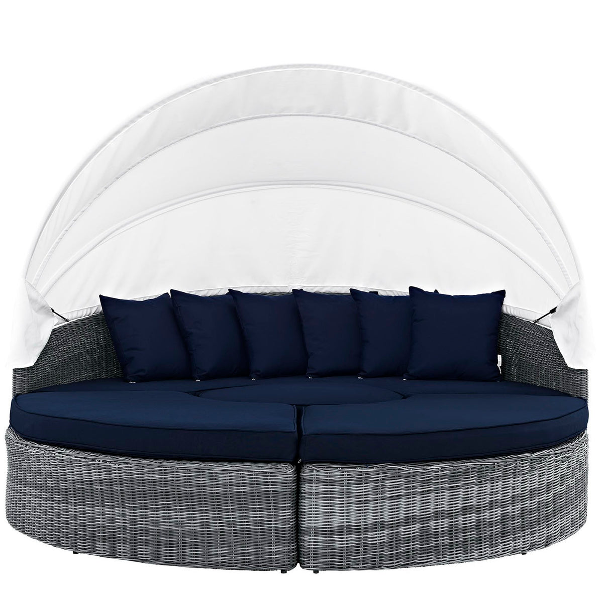 Summon Canopy Outdoor Patio Sunbrella® Daybed by Modway