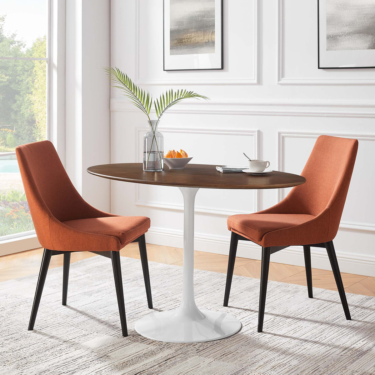 Lippa Oval Wood Dining Table by Modway