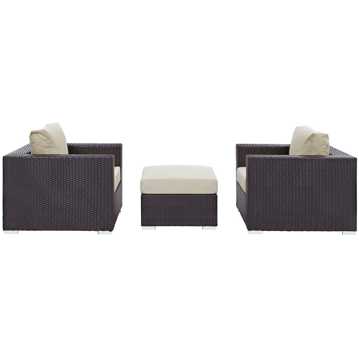 Convene 3 Piece Outdoor Patio Sofa Set by Modway
