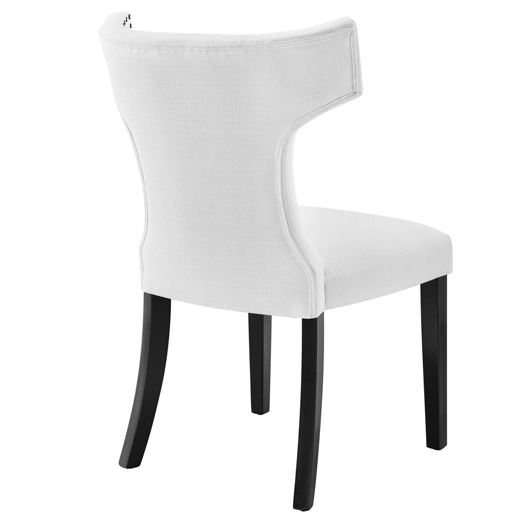 Curve Fabric Dining Chair by Modway