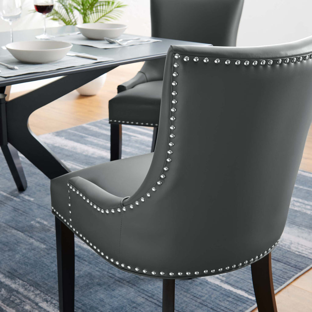 Marquis Vegan Leather Dining Chair by Modway