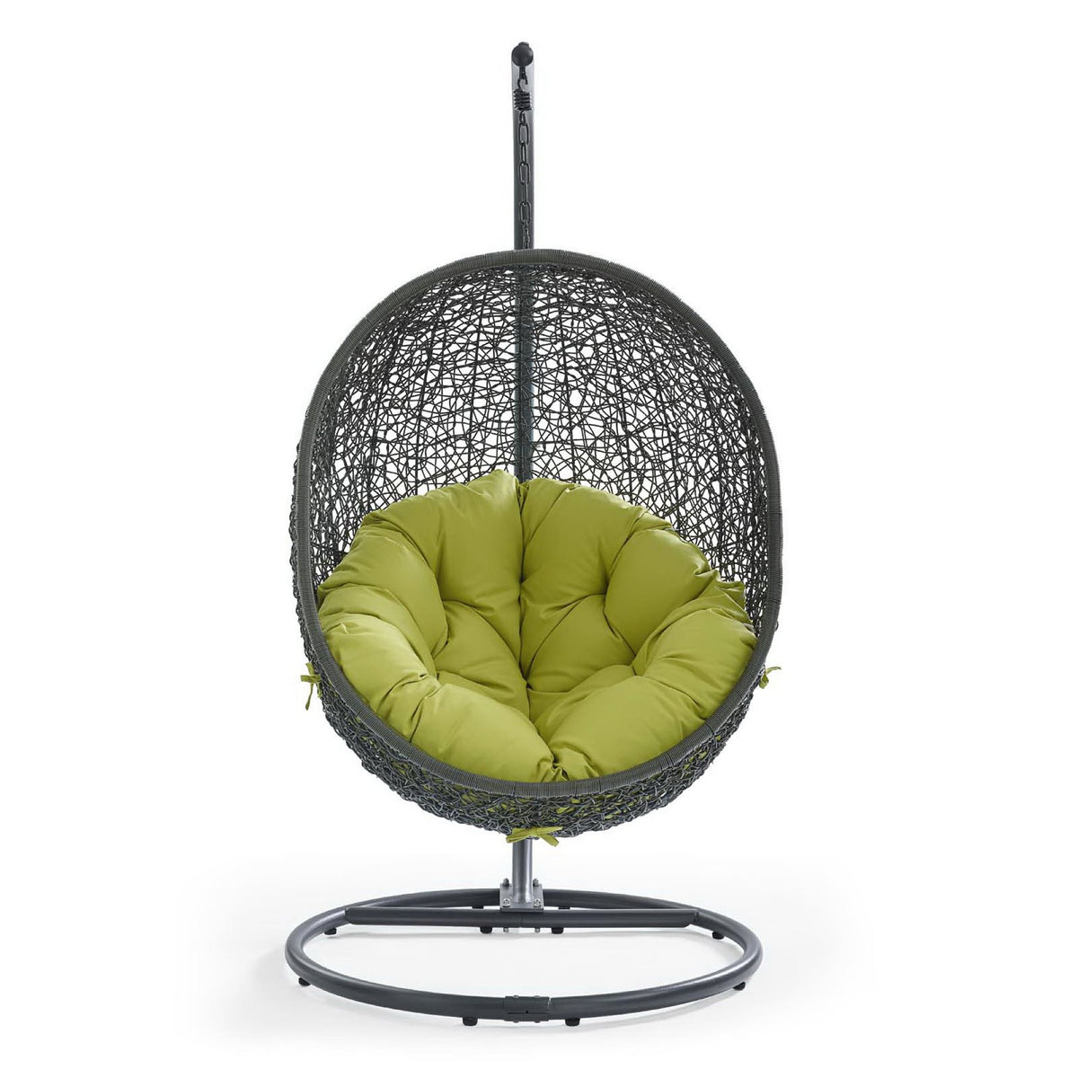 Hide Outdoor Patio Swing Chair With Stand by Modway
