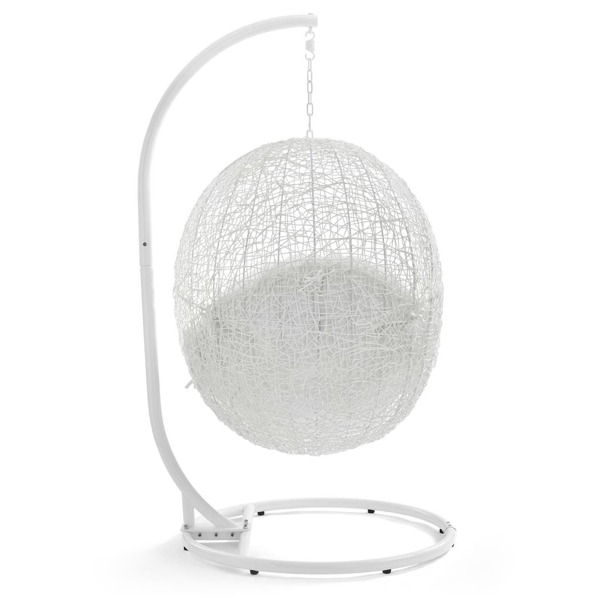Hide Outdoor Patio Swing Chair With Stand by Modway