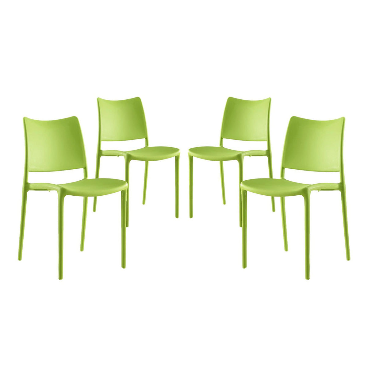 Hipster Dining Side Chair Set of 4 by Modway