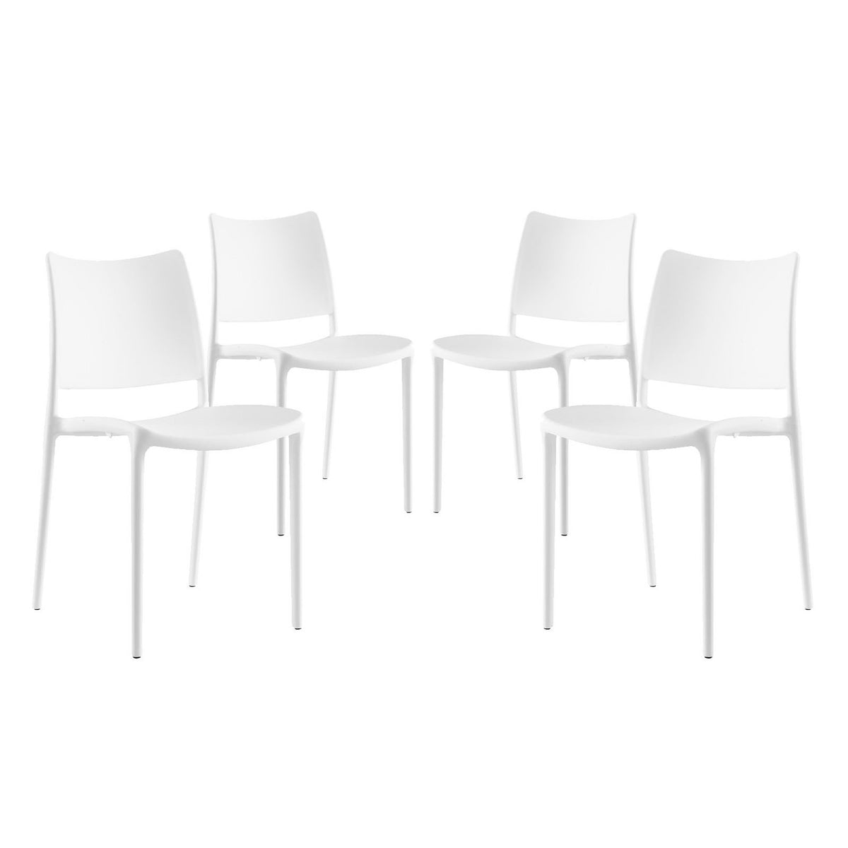 Hipster Dining Side Chair Set of 4 by Modway