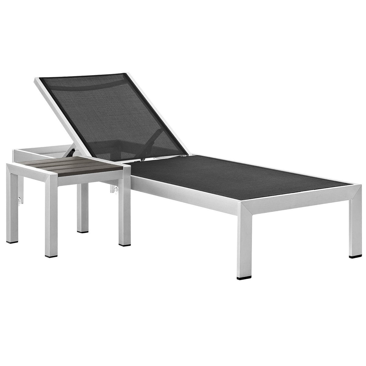 Shore 2 Piece Outdoor Patio Aluminum Set by Modway
