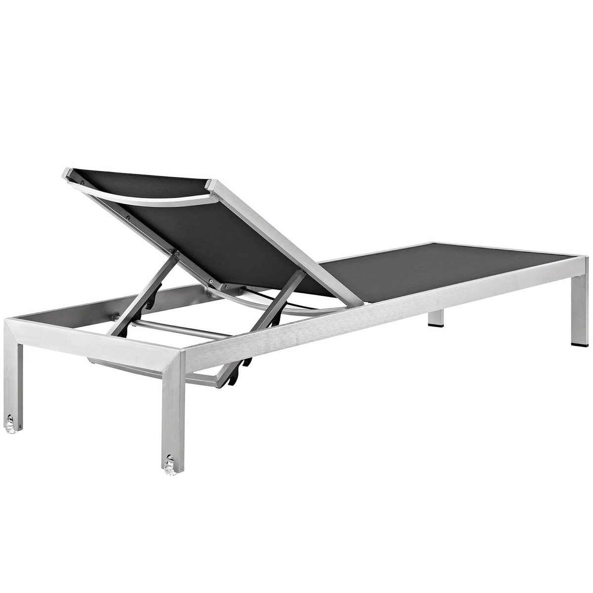 Shore Outdoor Patio Aluminum Chaise Set of 4 by Modway