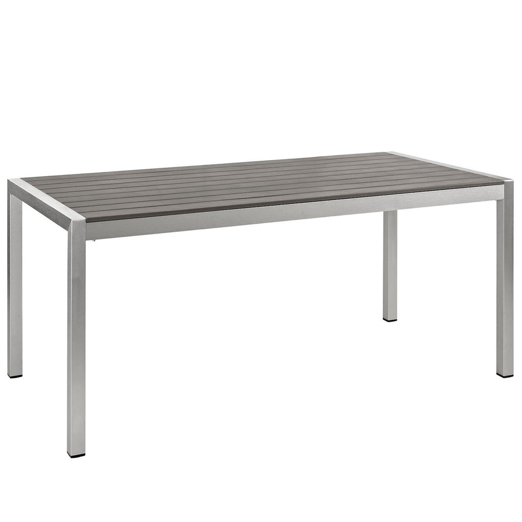 Shore 7 Piece Outdoor Patio Aluminum Dining Set by Modway