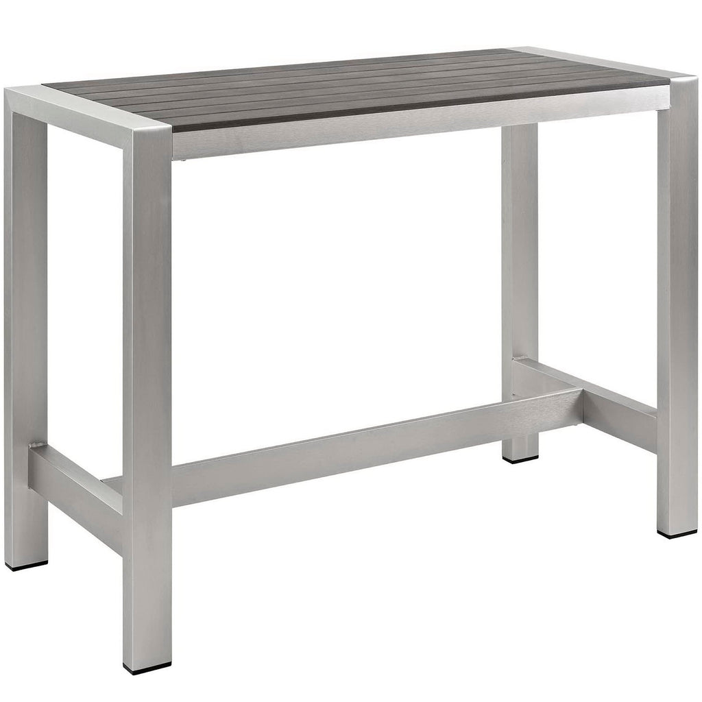 Shore 7 Piece Outdoor Patio Aluminum Dining Set by Modway