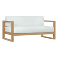 Upland Outdoor Patio Teak Sofa by Modway