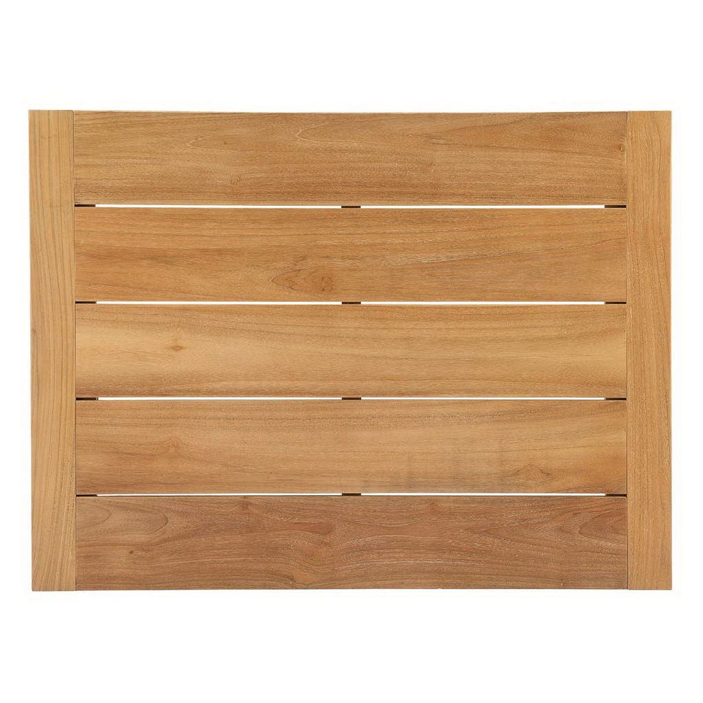 Upland Outdoor Patio Wood Coffee Table by Modway