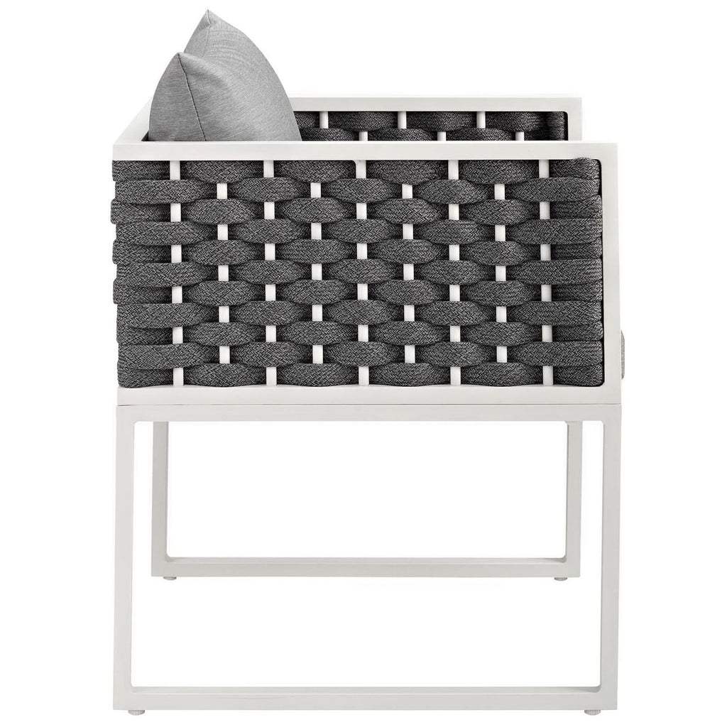 Stance 7 Piece Outdoor Patio Aluminum Dining Set by Modway