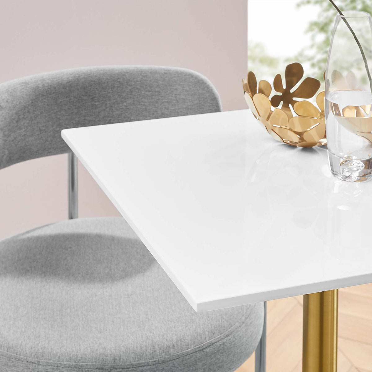 Lippa Square Wood Dining Table by Modway