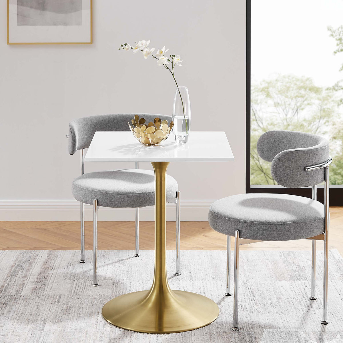 Lippa Square Wood Dining Table by Modway