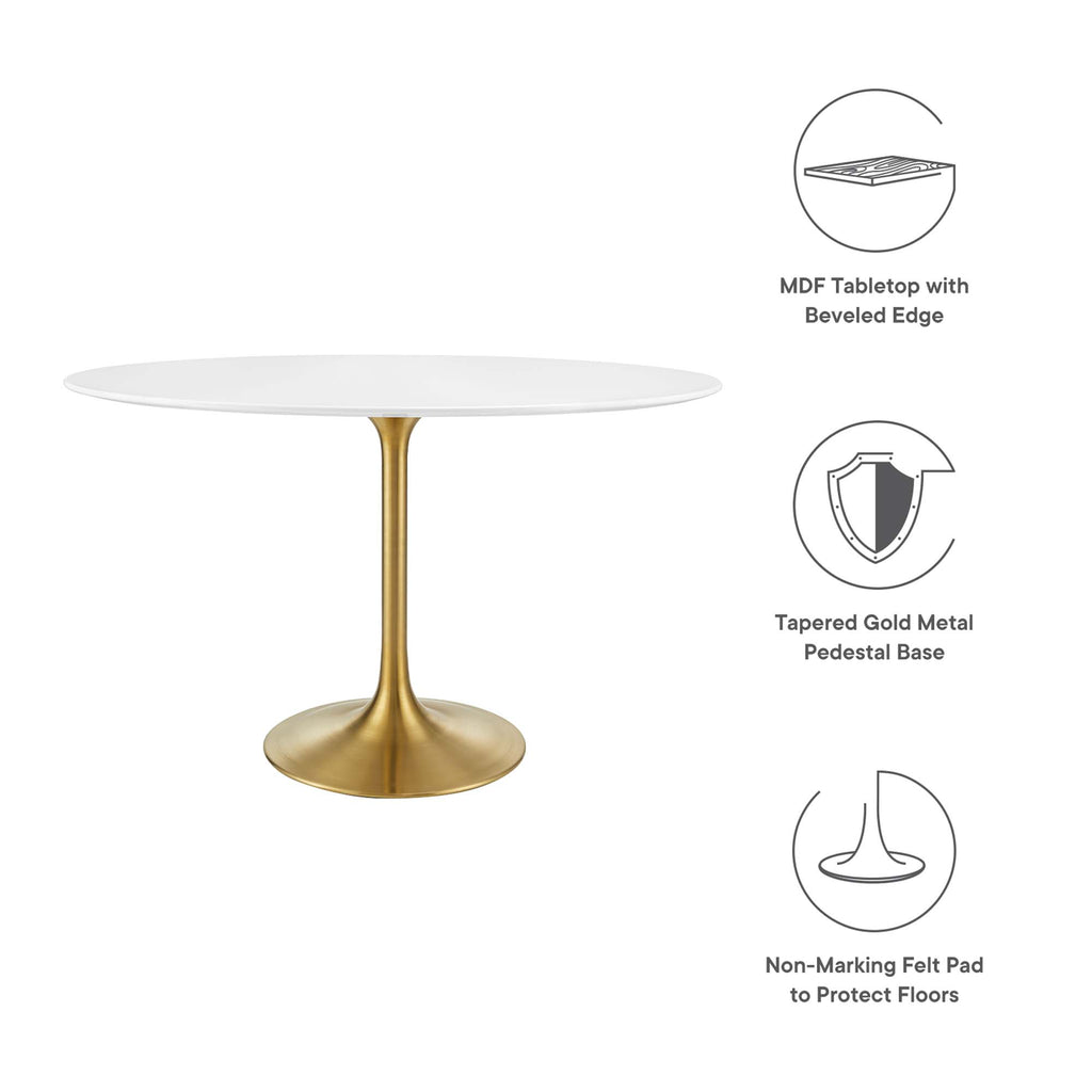 Lippa Oval Wood Dining Table by Modway