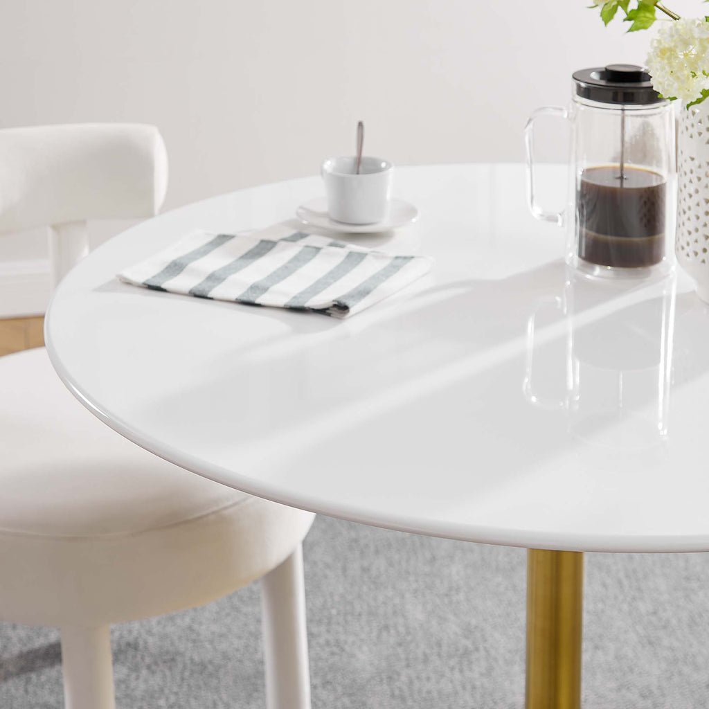 Lippa Round Wood Dining Table by Modway