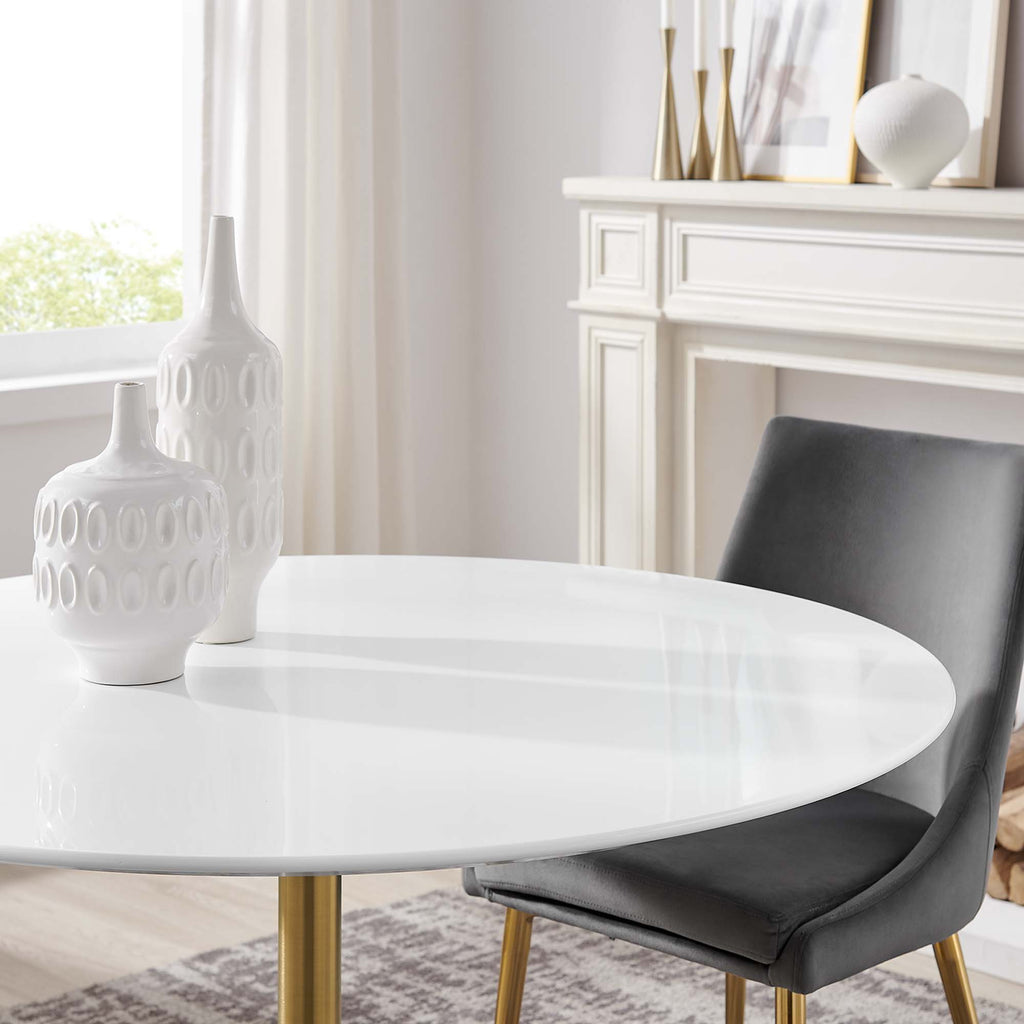 Lippa Round Wood Dining Table by Modway