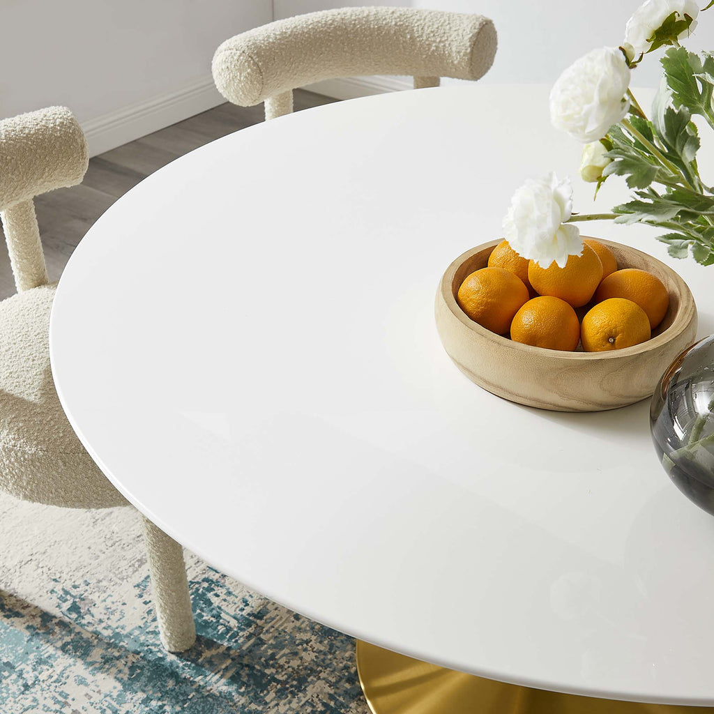 Lippa Round Wood Dining Table by Modway