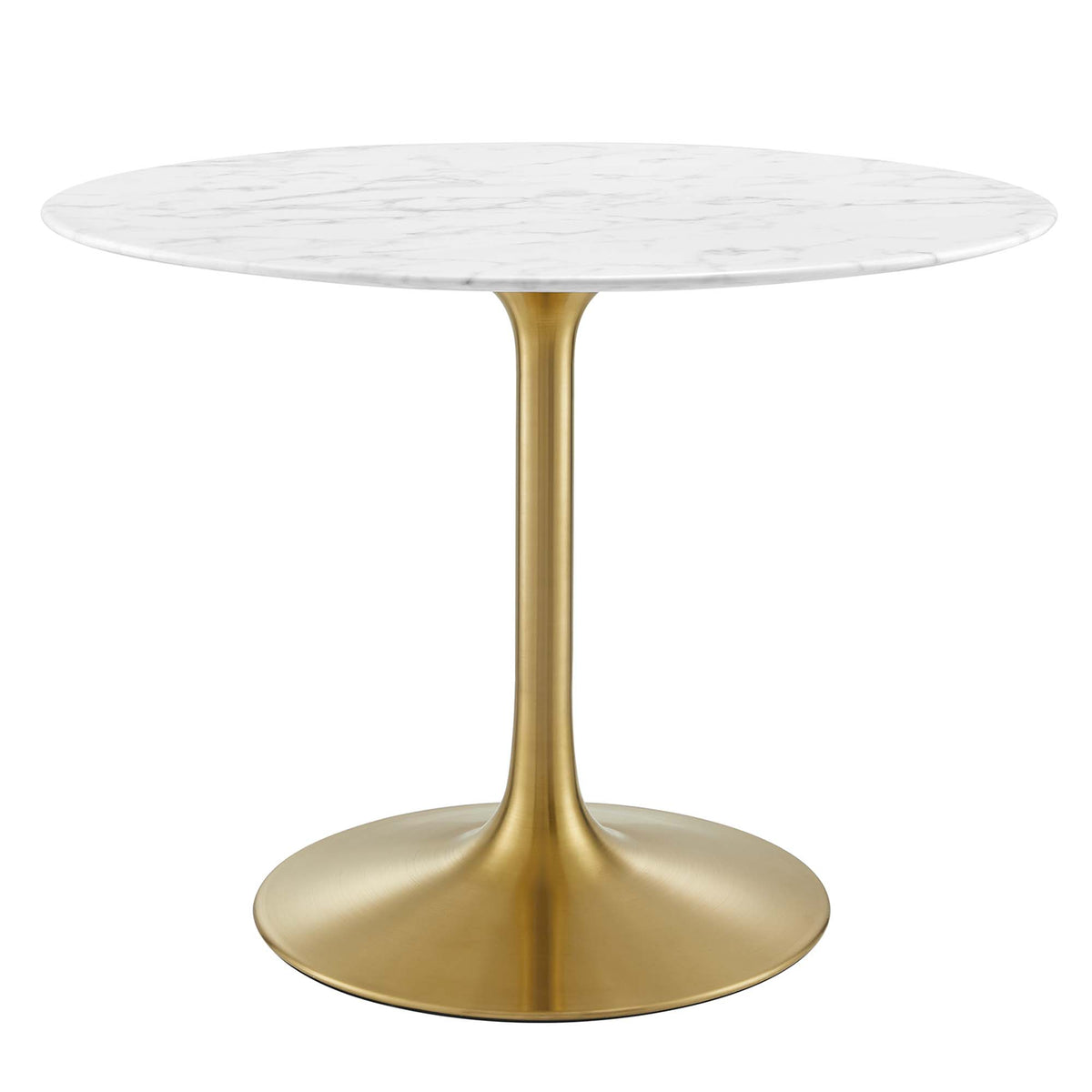Lippa Round Faux Marble Dining Table by Modway