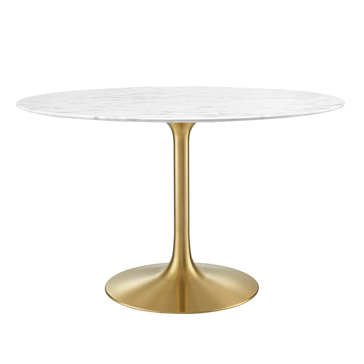 Lippa Round Faux Marble Dining Table by Modway