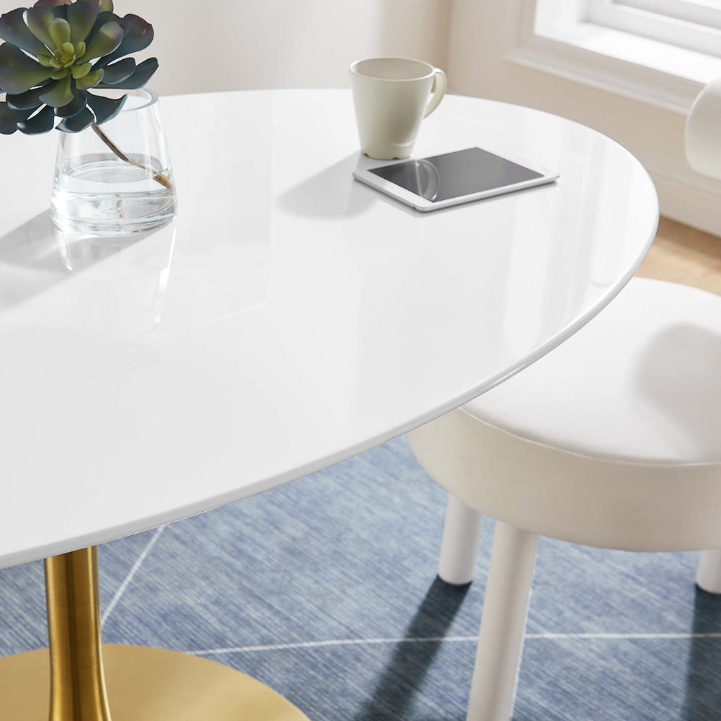 Lippa Oval Wood Dining Table by Modway